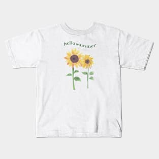 Hello Summer Kids T-Shirt